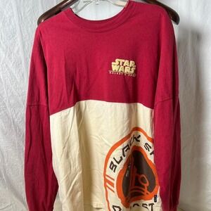 Disney Parks Spirit Jersey Star Wars Galaxy Edge Black Spire‎ Adult XL